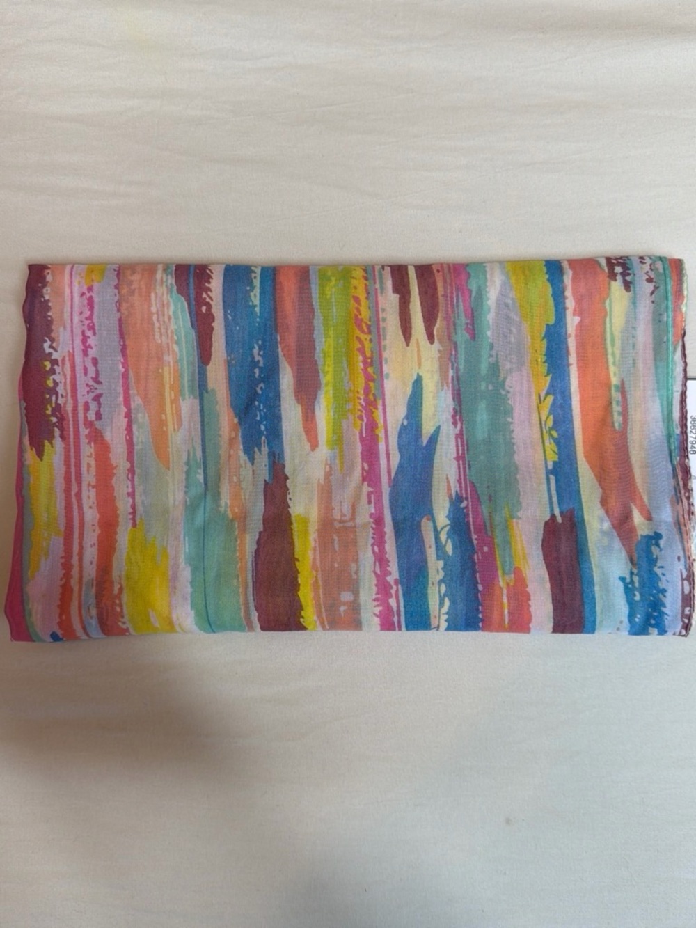 Christopher & Banks Multicolor Striped Decorative Scarf